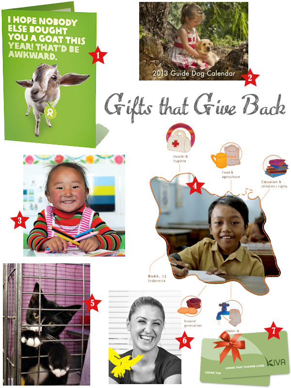 Holiday Gift Guide: Gifts That Give Back