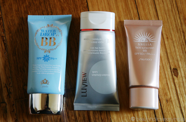 BB Creamology: Anessa, LuView and Liole