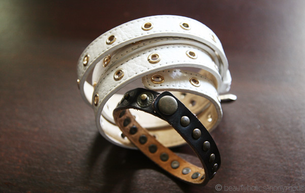 Mocha Leather Cuffs