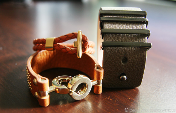 Mocha, Mouche and SABA Cuffs