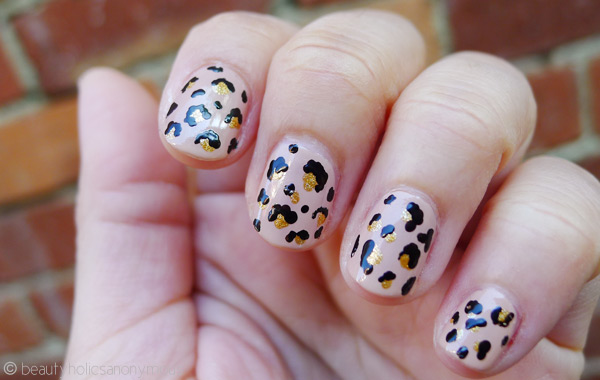 DIY Leopard Print Nail Art