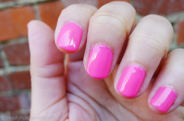 Face of Australia's Colour Pro Triple Action Nail Enamel in Polyester Pink