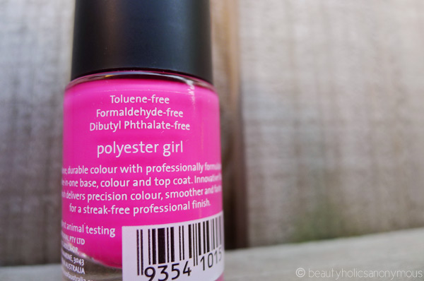 Face of Australia's Colour Pro Triple Action Nail Enamel in Polyester Pink