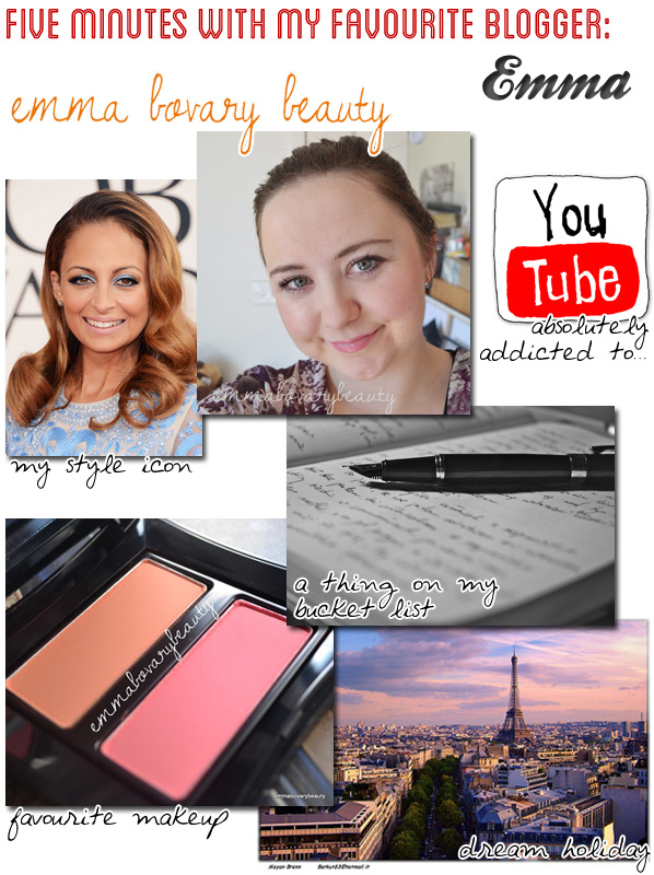 Five Minutes with My Favourite Blogger: Emma @ Emma Bovary Beauty