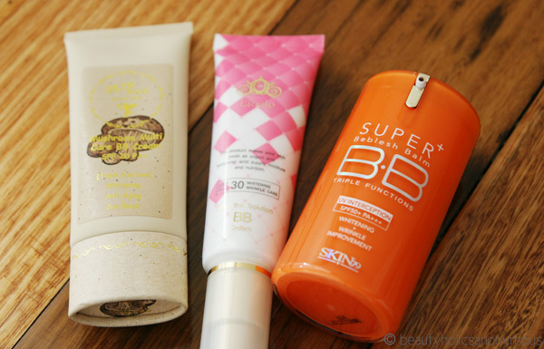 BB Creamology: Skin79, Liole and Skinfood