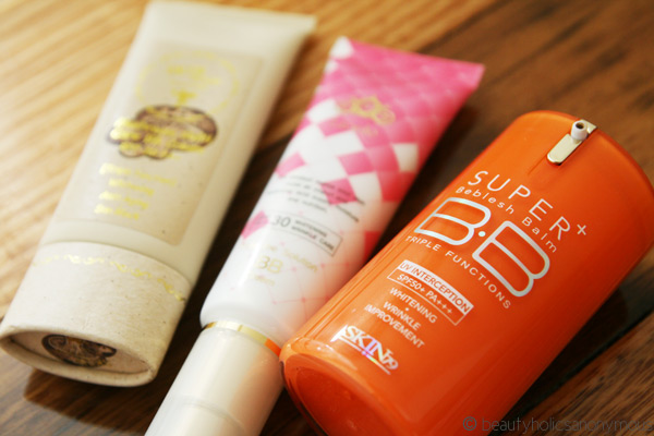 BB Creamology: Skin79, Liole and Skinfood