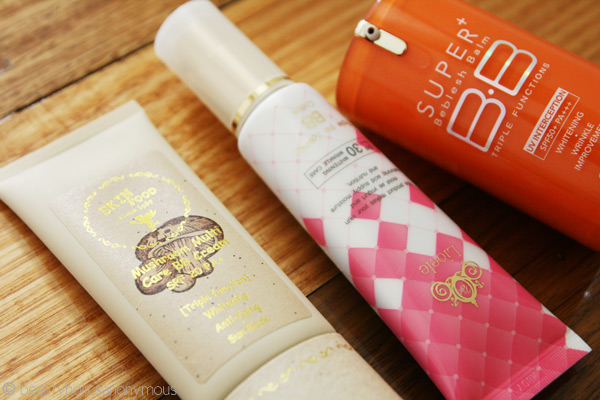 BB Creamology: Skin79, Liole and Skinfood