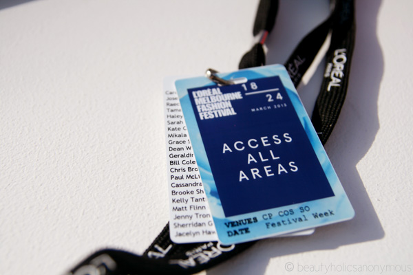 LMFF 2013 Day 3: The Start of the L'Oreal Paris Runway Shows and Backstage Access, Baby! 