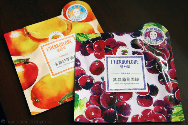 L'Herboflore Facial Sheet Masks