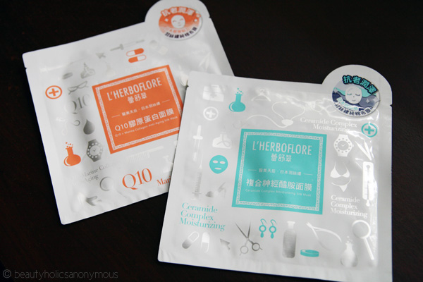 L'Herboflore Facial Sheet Masks