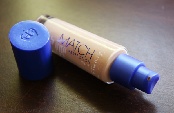 Rimmel Match Perfection Light Perfecting Radiance Foundation