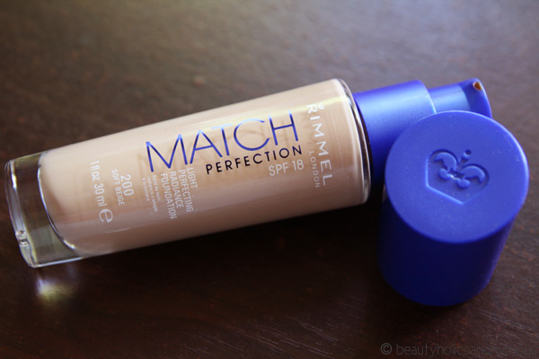 Rimmel Match Perfection Light Perfecting Radiance Foundation