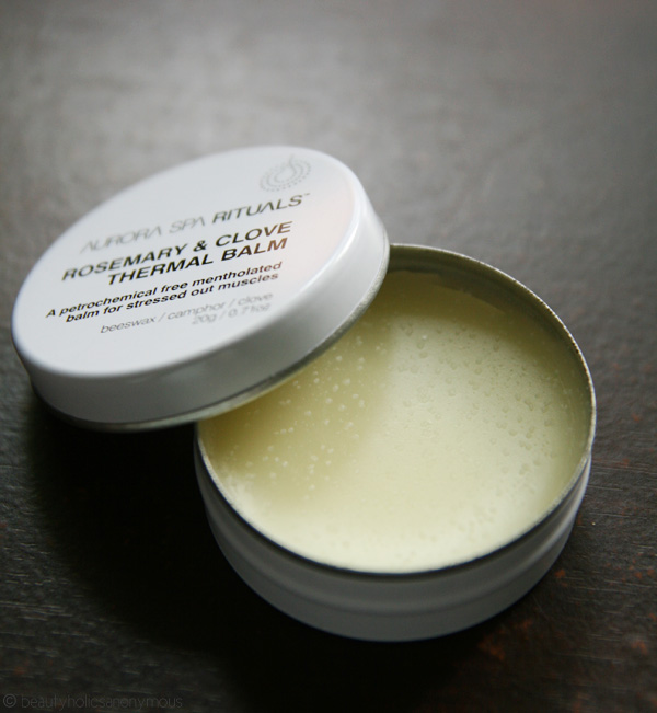 Aurora Spa Rituals Rosemary & Clove Thermal Balm