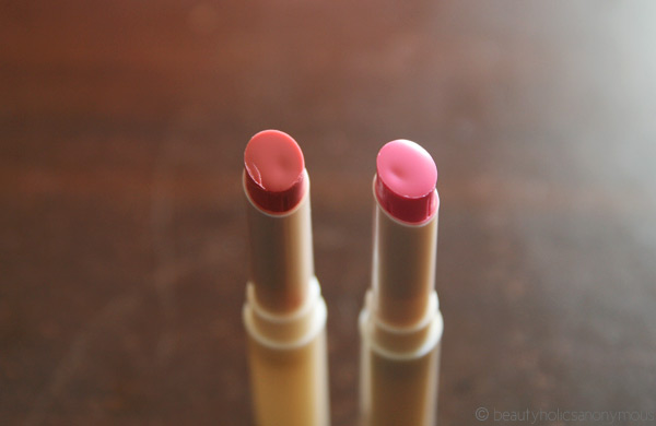 Carmex Moisture Plus Lip Balms in Pink and Peach Sheer Tints