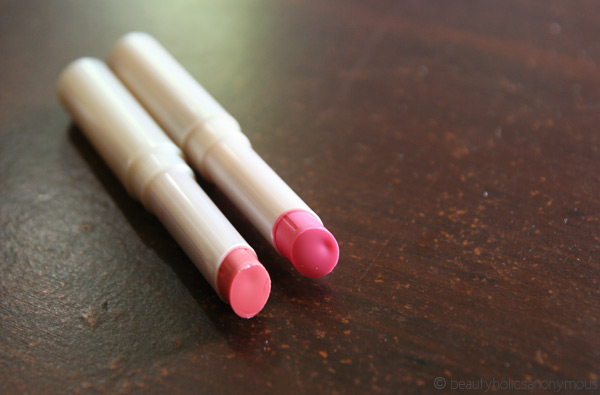 Carmex Moisture Plus Lip Balms in Pink and Peach Sheer Tints