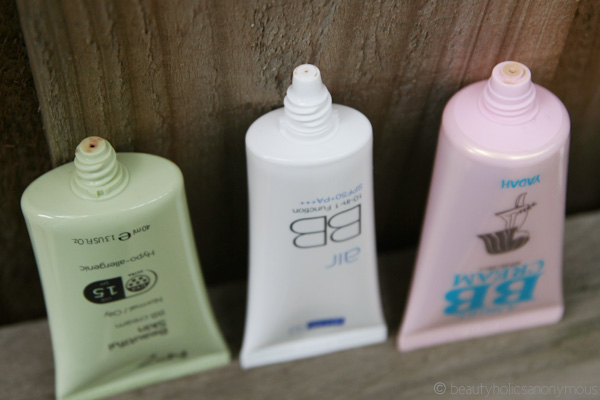 Yadah Angel BB Cream, Hada Labo Air BB, No7 Beautiful Skin BB Cream