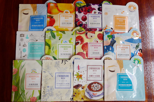 L'Herboflore Facial Sheet Masks