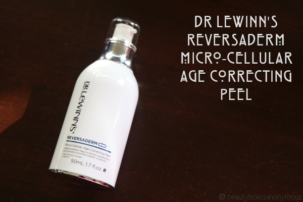 Dr Lewinn's Reversaderm Micro-Cellular Age Correcting Peel