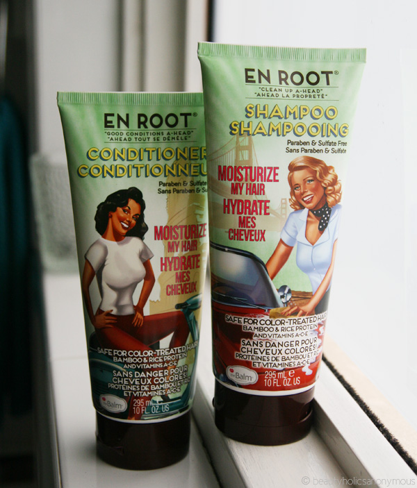 Quickie Mention: The Balm En Root Shampoo & Conditioner