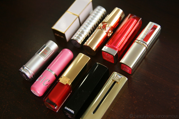 My Top Ten Bright Lipsticks