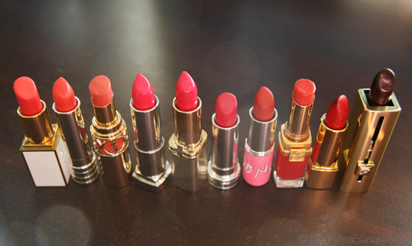 My Top Ten Bright Lipsticks