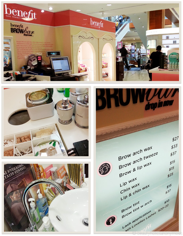 Beauty Experience: Benefit Brow Bar @ Chadstone