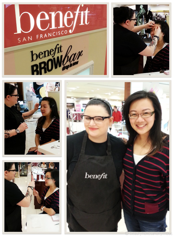 Beauty Experience: Benefit Brow Bar @ Chadstone