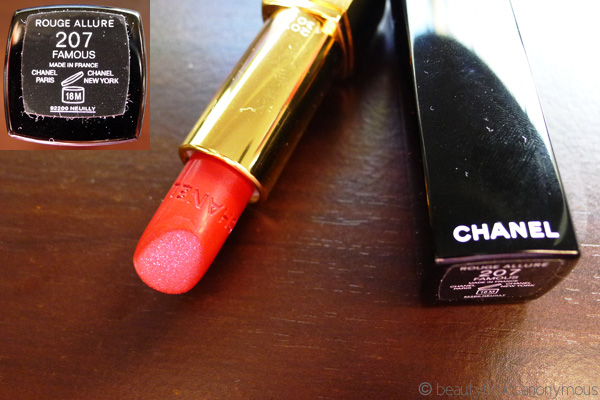 Chanel Rouge Allure in 207 Famous