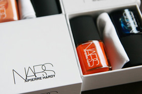 The Limited Edition NARS x Pierre Hardy Nail Polish Sets Come With Their Very Own Dustbags!