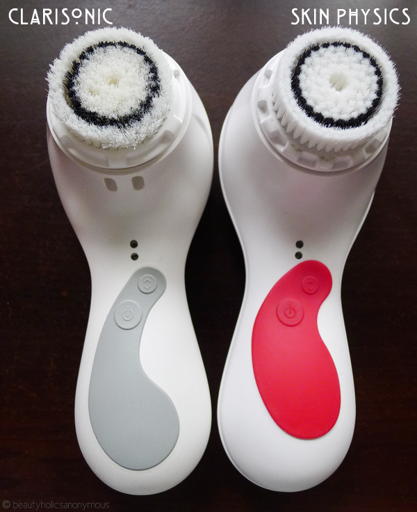 Skin Physics Derma Sonic Power Cleansing Brush vs Clarisonic Plus 