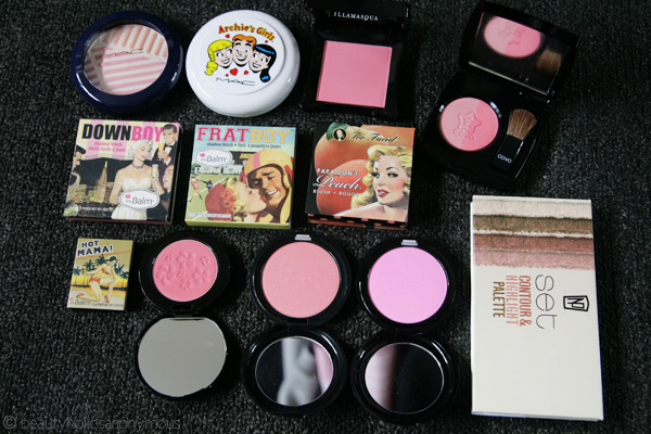 Rudiments of Rouge: My Blush Collection