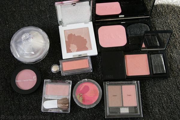 Rudiments of Rouge: My Blush Collection