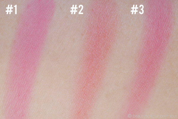BYS Blush Trio in Endless Summer Swatch