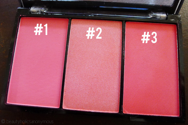 BYS Blush Trio in Endless Summer