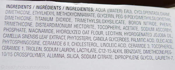 Revlon Nearly Naked Foundation Ingredients