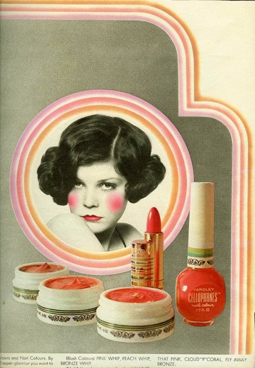 Vintage ad Yardley Blush