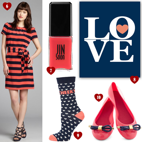 List of Lusts: Navy + Coral