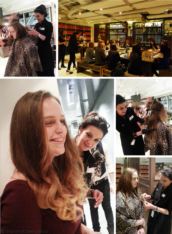 Beautyholics Anonymous + L'Oreal = A Wonderfully Wild Ombré Evening