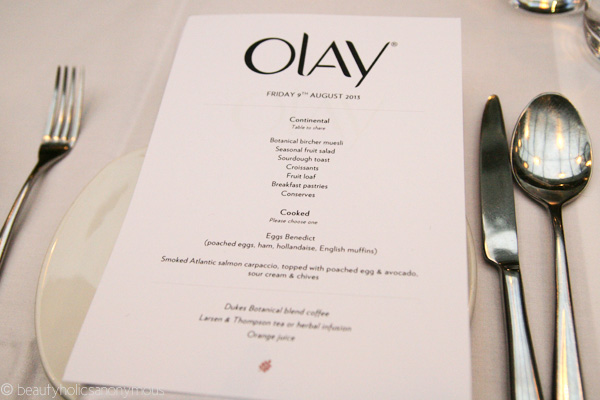 Olay Renegerist Breakfast with Rebecca Gibney