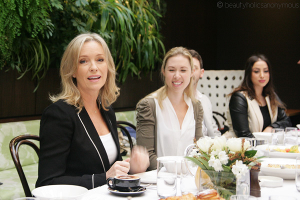 Olay Renegerist Breakfast with Rebecca Gibney