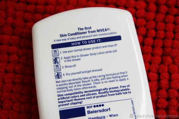 NIVEA In-Shower Body Lotion Skin Conditioner