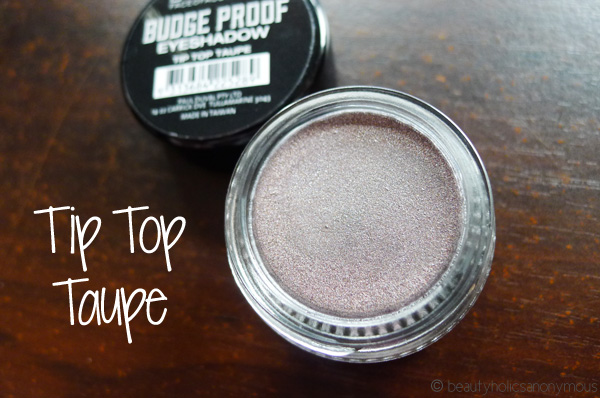 Face of Australia Budgeproof Eyeshadow in Tip Top Taupe