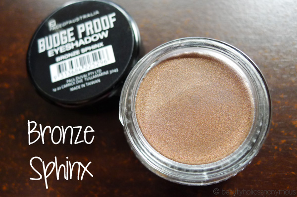 Face of Australia Budgeproof Eyeshadow in Bronze Sphinx