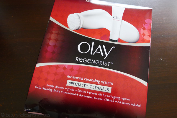 Olay Regenerist Advanced Cleaning System Specialty Cleanser: The Tiniest 3rd Triplet of the Cleansing Brush Trio