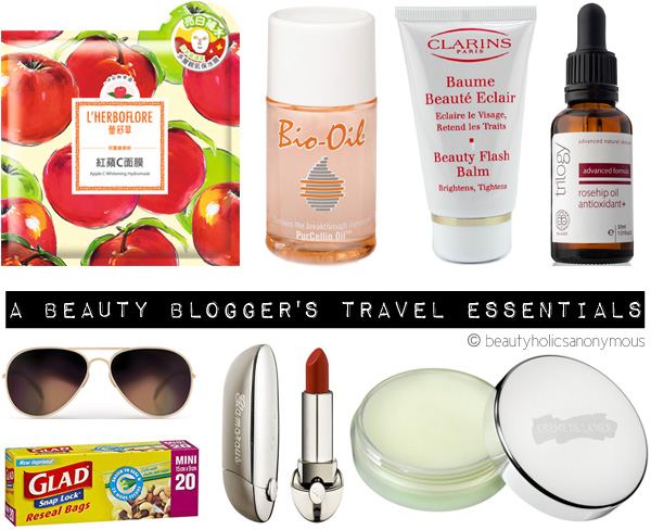 A Beauty Blogger’s Travel Beauty Essentials