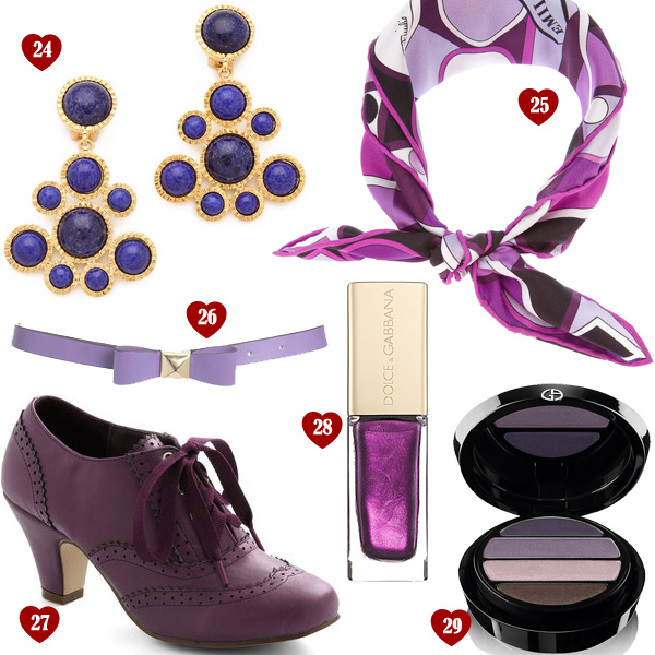 List of Lusts: Mad For Purple!