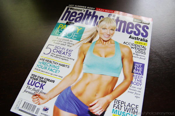 Australian Women's Health and Fitness November 2013