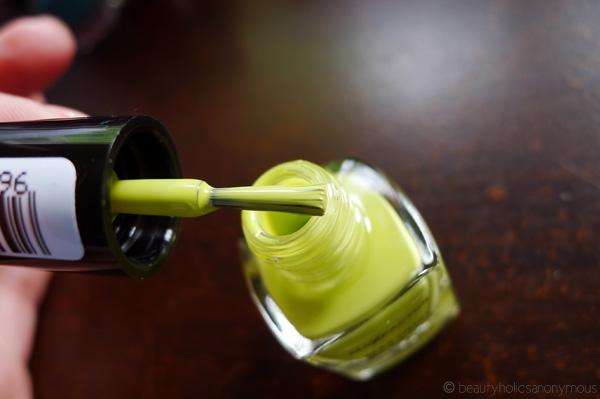 Max Factor's Mini Nail Polish in Acid Lime