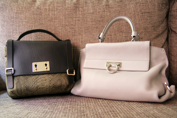 Furla and Ferragamo Bags