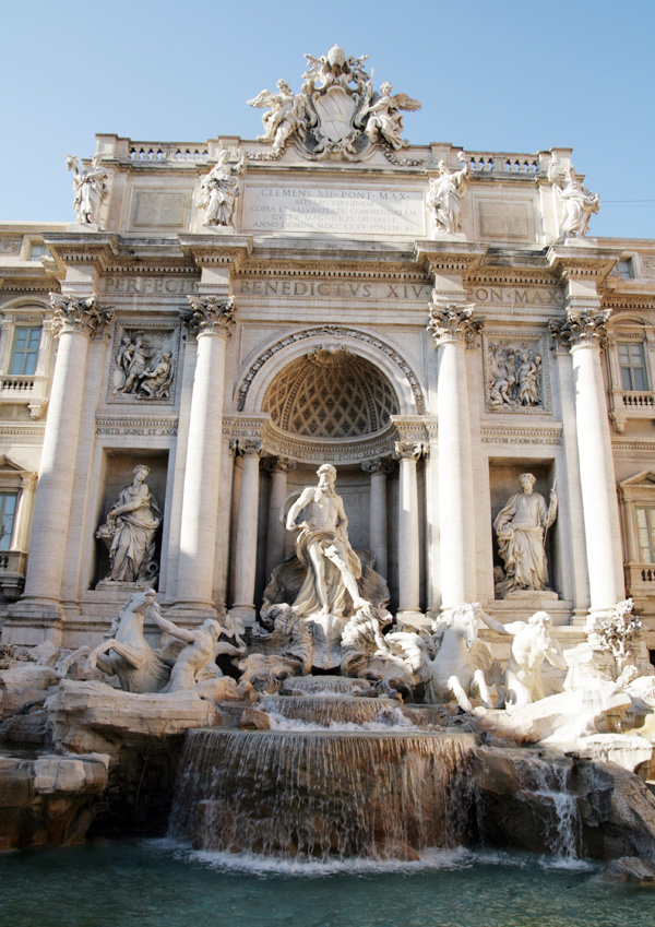 Rome Trevi Fountain